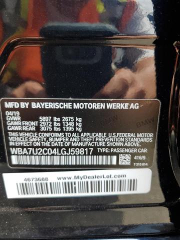 WBA7U2C04LGJ59817 BMW 750 Xi