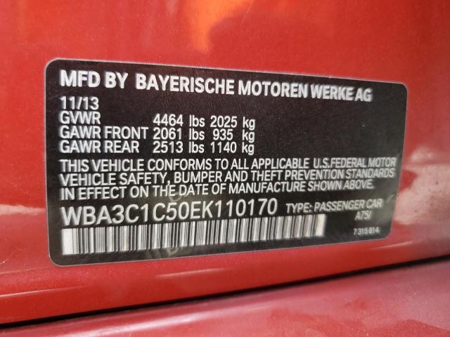 WBA3C1C50EK110170 BMW 328 I Sulev