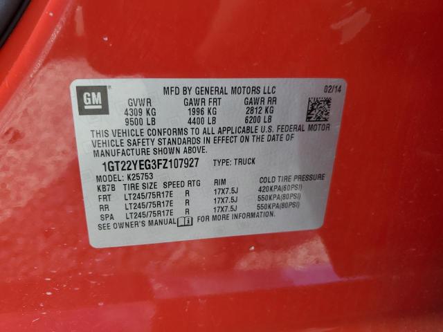1GT22YEG3FZ107927 GMC Sierra K2500 Sle