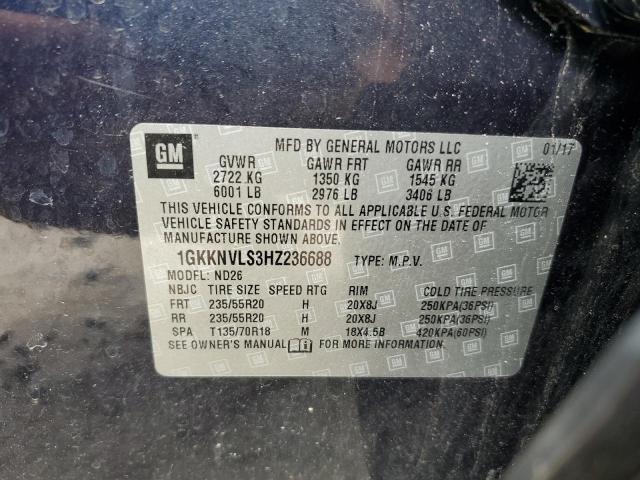 1GKKNVLS3HZ236688 GMC Acadia All Terrain