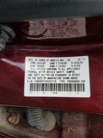 1HGCR2F31FA223779 Honda ACCORD LX