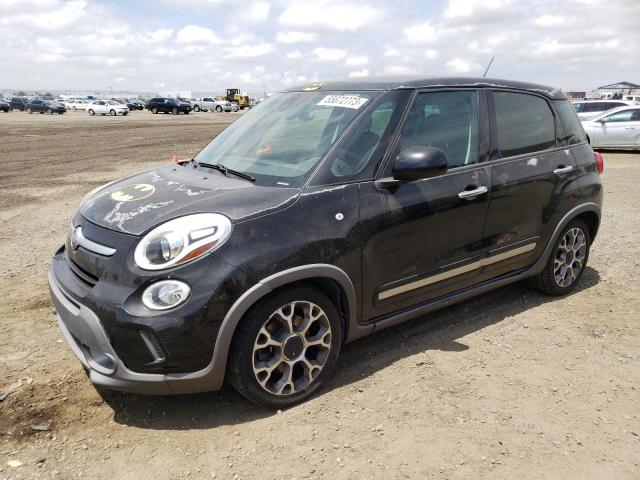 2014 Fiat 500l Trekking მანქანა იყიდება აუქციონზე, vin: ZFBCFADH5EZ012670, აუქციონის ნომერი: 55672773