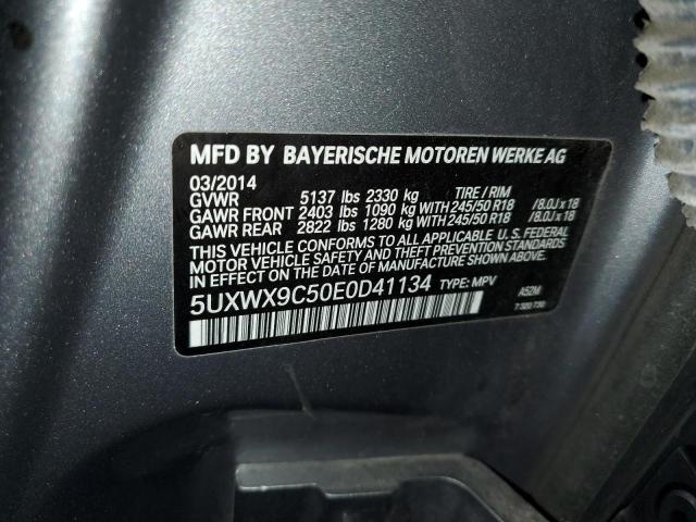 5UXWX9C50E0D41134 BMW X3 Xdrive28i