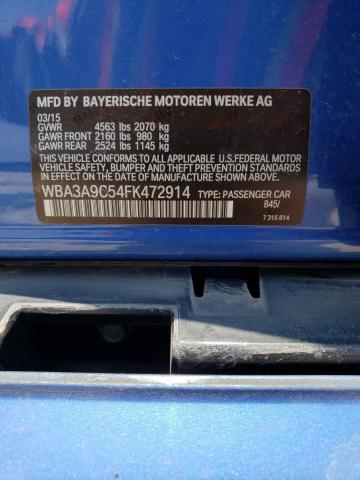 WBA3A9C54FK472914 BMW 335 I
