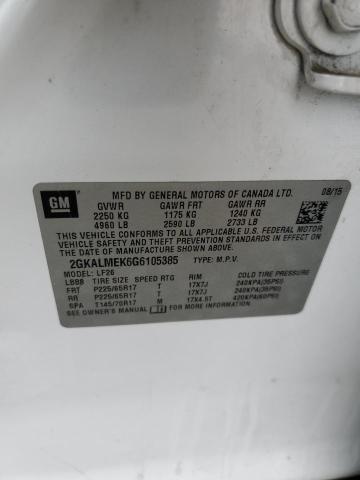 2GKALMEK6G6105385 GMC Terrain Sle