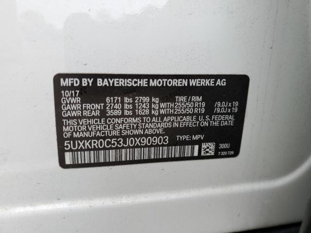 5UXKR0C53J0X90903 BMW X5 Xdrive35i