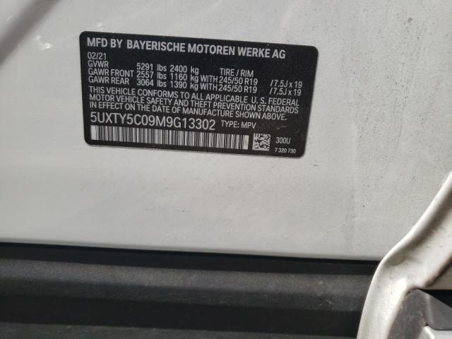 5UXTY5C09M9G13302 BMW X3 Xdrive30i