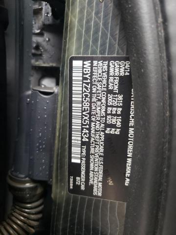 WBY1Z2C58EVX51434 BMW I3 Bev