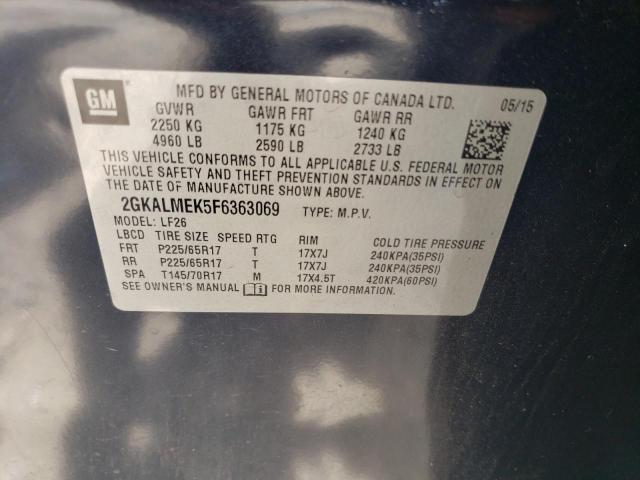 2GKALMEK5F6363069 GMC Terrain Sle