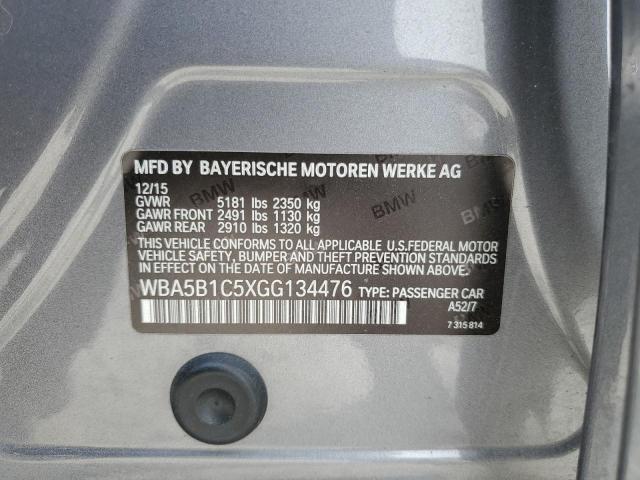 WBA5B1C5XGG134476 BMW 535 I