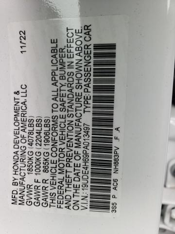 19UDE4H69PA013497 Acura Integra A-spec Tech