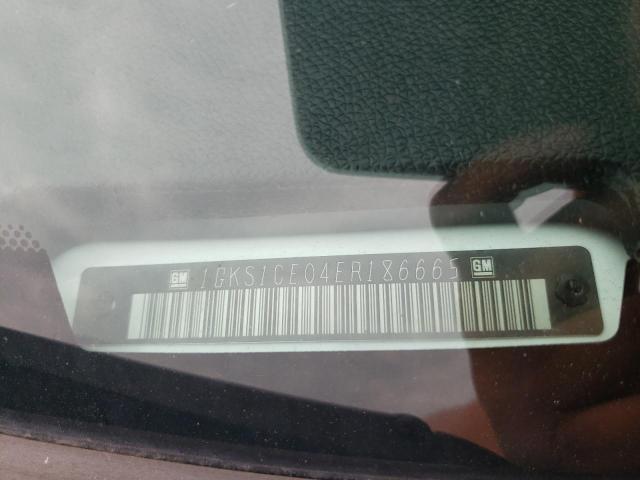 1GKS1CE04ER186665 GMC YUKON SLT