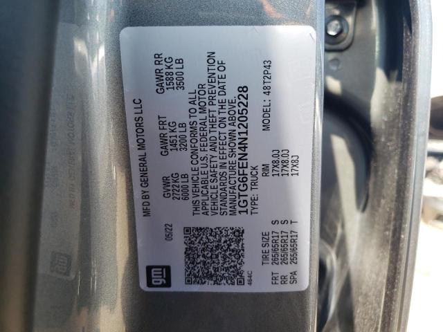 1GTG6FEN4N1205228 GMC Canyon At4