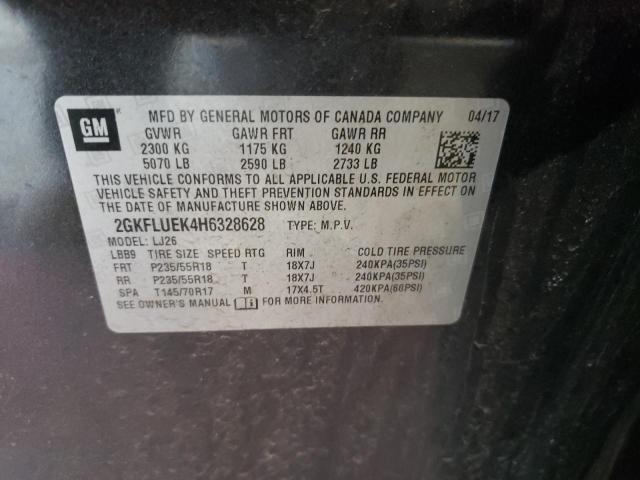 2GKFLUEK4H6328628 GMC Terrain Slt