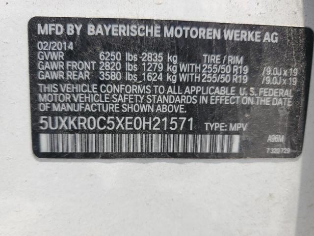 5UXKR0C5XE0H21571 BMW X5 Xdrive35i