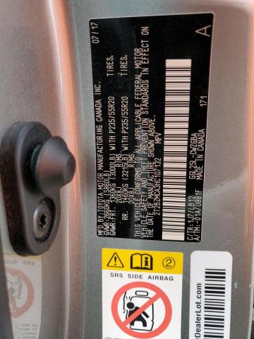 2T2BZMCA3HC107132 Lexus Rx 350 Base