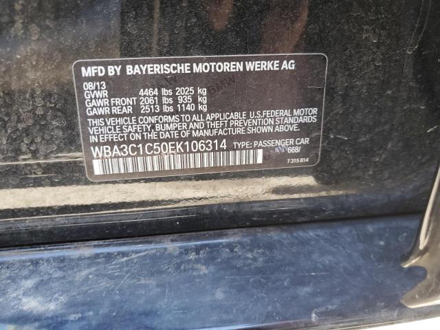 WBA3C1C50EK106314 BMW 328 I Sulev