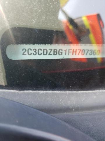 2C3CDZBG1FH707360 Dodge Challenger Sxt Plus