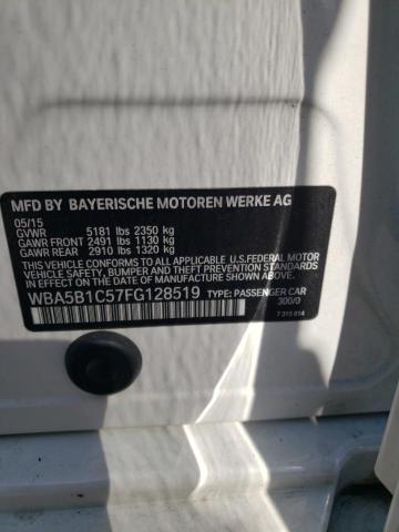 WBA5B1C57FG128519 BMW 535 I
