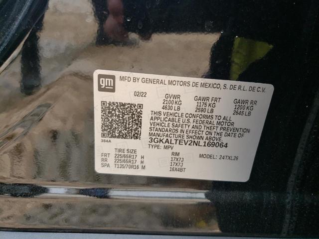 3GKALTEV2NL169064 GMC Terrain Sle