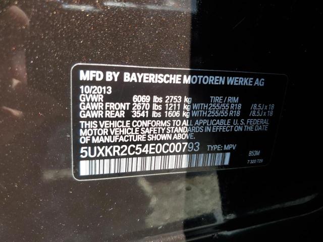 5UXKR2C54E0C00793 BMW X5 Sdrive35i