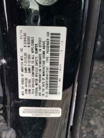 19UUB1F3XFA012387 Acura TLX