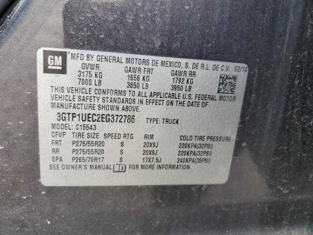 3GTP1UEC2EG372786 GMC Sierra C1500 Sle