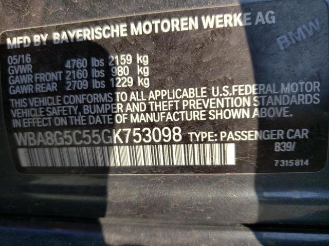 WBA8G5C55GK753098 BMW 328 XI