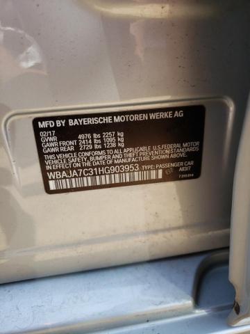 WBAJA7C31HG903953 BMW 530 XI
