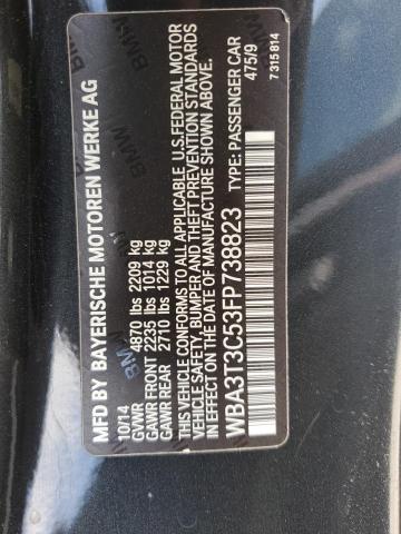 WBA3T3C53FP738823 BMW 435 I