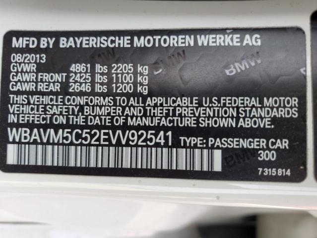 WBAVM5C52EVV92541 BMW X1 Xdrive35i
