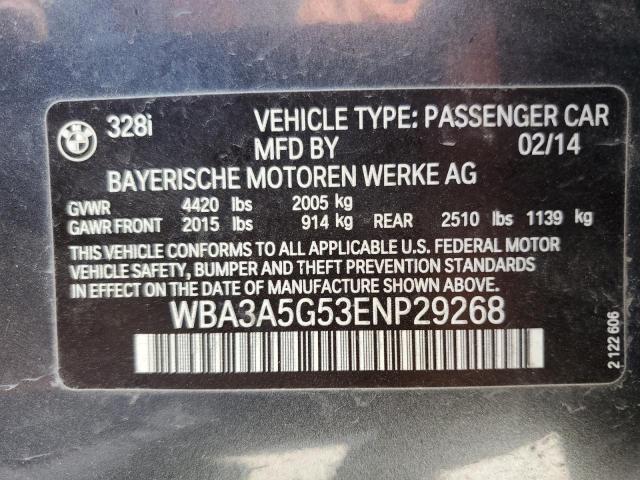 WBA3A5G53ENP29268 BMW 328 I