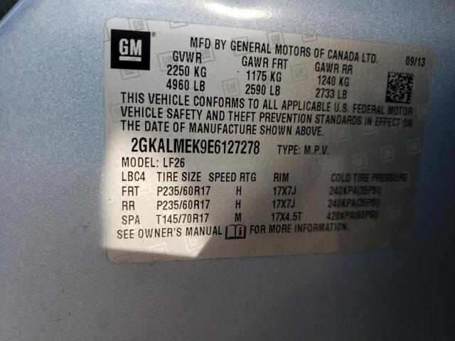 2GKALMEK9E6127278 GMC Terrain Sle