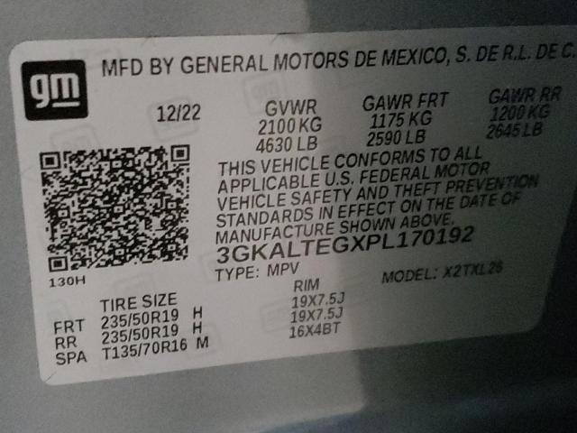 3GKALTEGXPL170192 GMC Terrain Sle