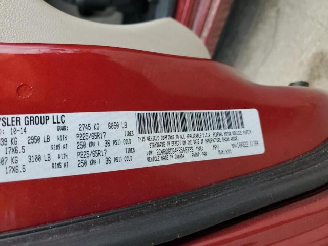 2C4RDGCG4FR548739 Dodge Grand Caravan Sxt