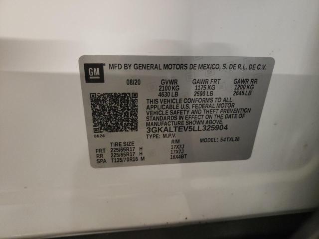 3GKALTEV5LL325904 GMC Terrain Sle