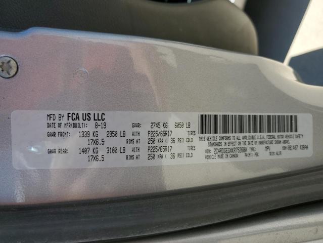 2C4RDGEGXKR752680 Dodge Grand Caravan Gt