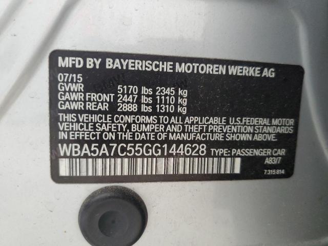 WBA5A7C55GG144628 BMW 528 XI