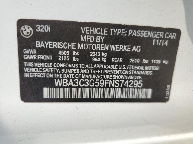 WBA3C3G59FNS74295 BMW 320 I Xdrive