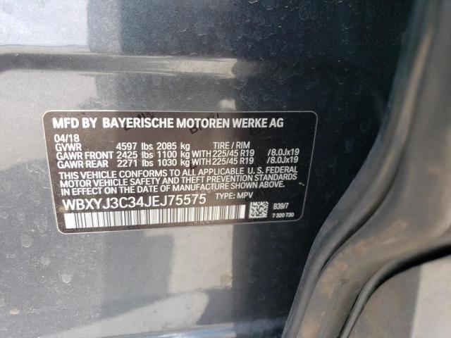 WBXYJ3C34JEJ75575 BMW X2 Sdrive28i