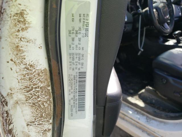 1C4RDJDG3KC664741 Dodge DURANGO GT