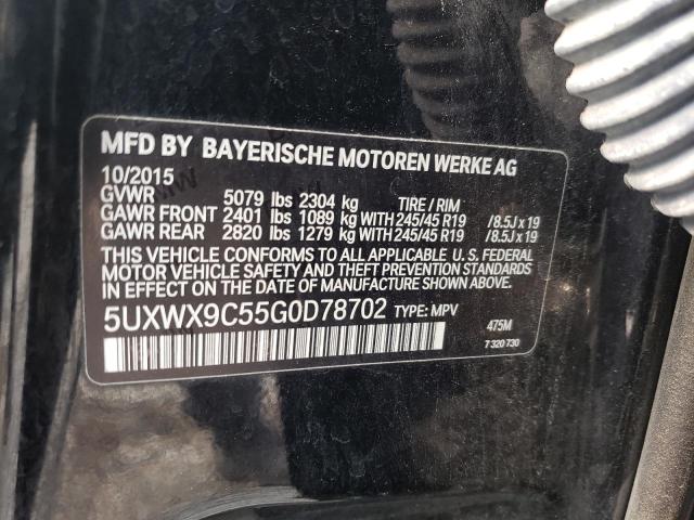 5UXWX9C55G0D78702 BMW X3 Xdrive28i