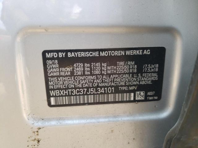 WBXHT3C37J5L34101 BMW X1 Xdrive28i
