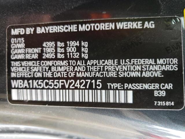 WBA1K5C55FV242715 BMW 228 I