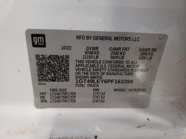 1GT49LEY6PF163394 GMC Sierra K2500 Heavy Duty
