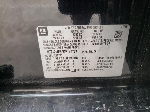1GT12UE89GF120777 GMC Sierra K2500 Denali