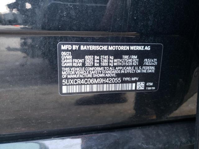 5UXCR4C06M9H42055 BMW X5 Sdrive 40i