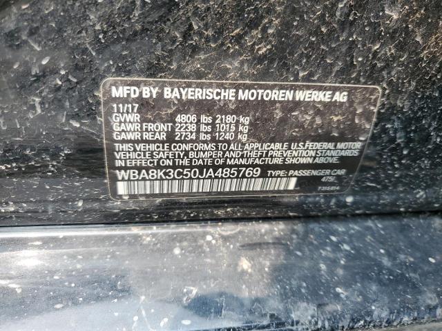 WBA8K3C50JA485769 BMW 330 XI