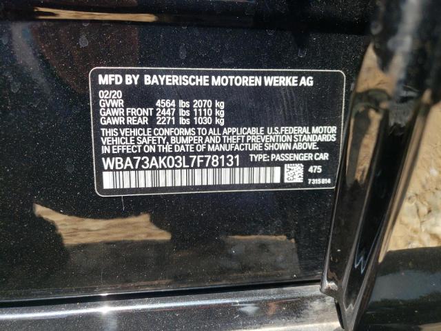 WBA73AK03L7F78131 BMW 228XI