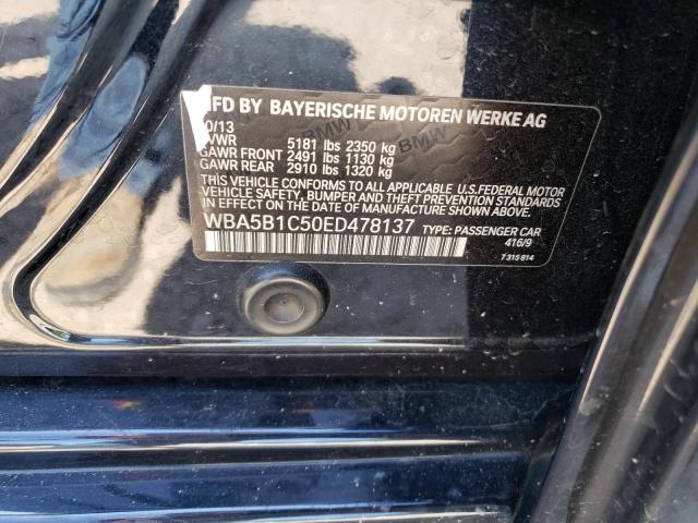 WBA5B1C50ED478137 BMW 535 I